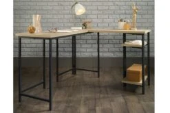 Industrial L Shaped Desk -Office Furniture Shop industrial l shaped desk charter oak 1