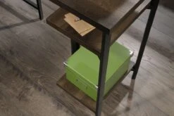 Industrial L Shaped Desk -Office Furniture Shop industrial l shaped desk smoked oak 6