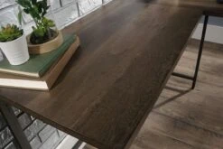 Industrial L Shaped Desk -Office Furniture Shop industrial l shaped desk smoked oak 7