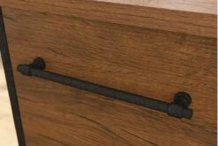 Iron Foundry Pedestal Desk -Office Furniture Shop iron foundry pedestal desk 5