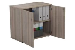 Kestral Grey Oak Cupboards -Office Furniture Shop kestral grey oak cupboards 3