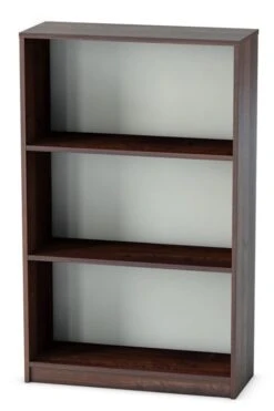 Harmony Walnut Office Bookcase -Office Furniture Shop lee plumpton ssbc12s2