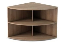 Thames Desk High Radial Bookcase