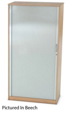 Thames Full Height Tambour Cupboard -Office Furniture Shop lee plumpton thames tambour high cupboard 3