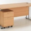 Kestral Promo Desk And Pedestal
