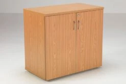Kestral Desk High Cupboard -Office Furniture Shop lite745wdok oak cupboard
