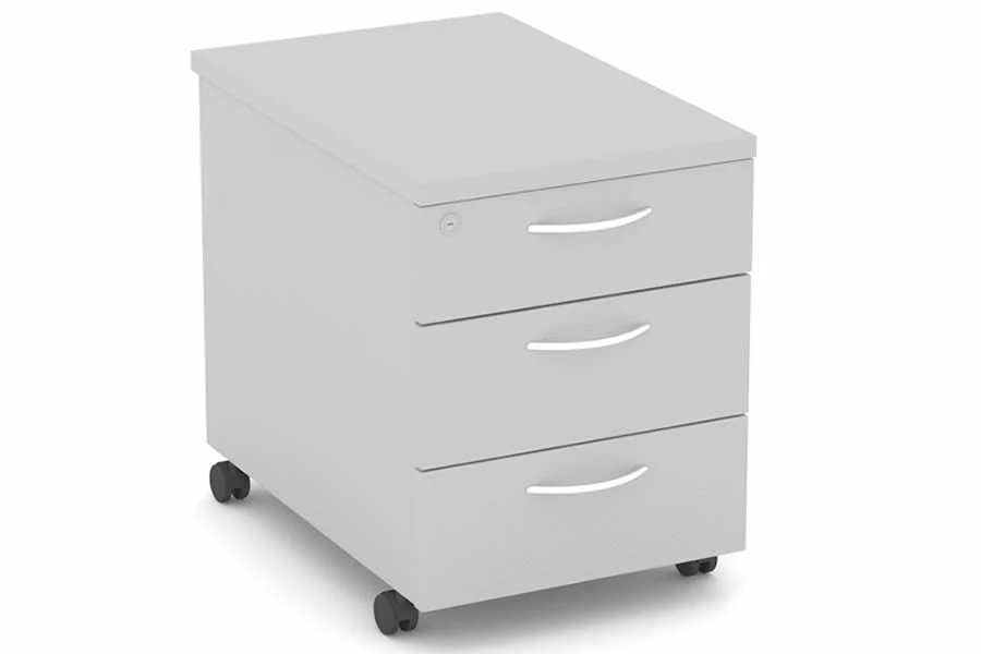 Cloud Grey Mobile Pedestal 3 Drawer 1 Cloud Grey Mobile Pedestal 3 Drawer