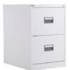 Mod White Steel Filing Cabinets