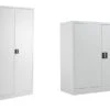 Mod White Steel 2 Door Cupboard