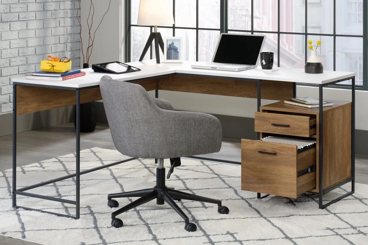 Moderna L Shaped Desk 2 Moderna L Shaped Desk - Image 2