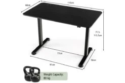 Nene Height Adjustable Desk 15 Nene Height Adjustable Desk -Office Furniture Shop nene sit stand desk 4