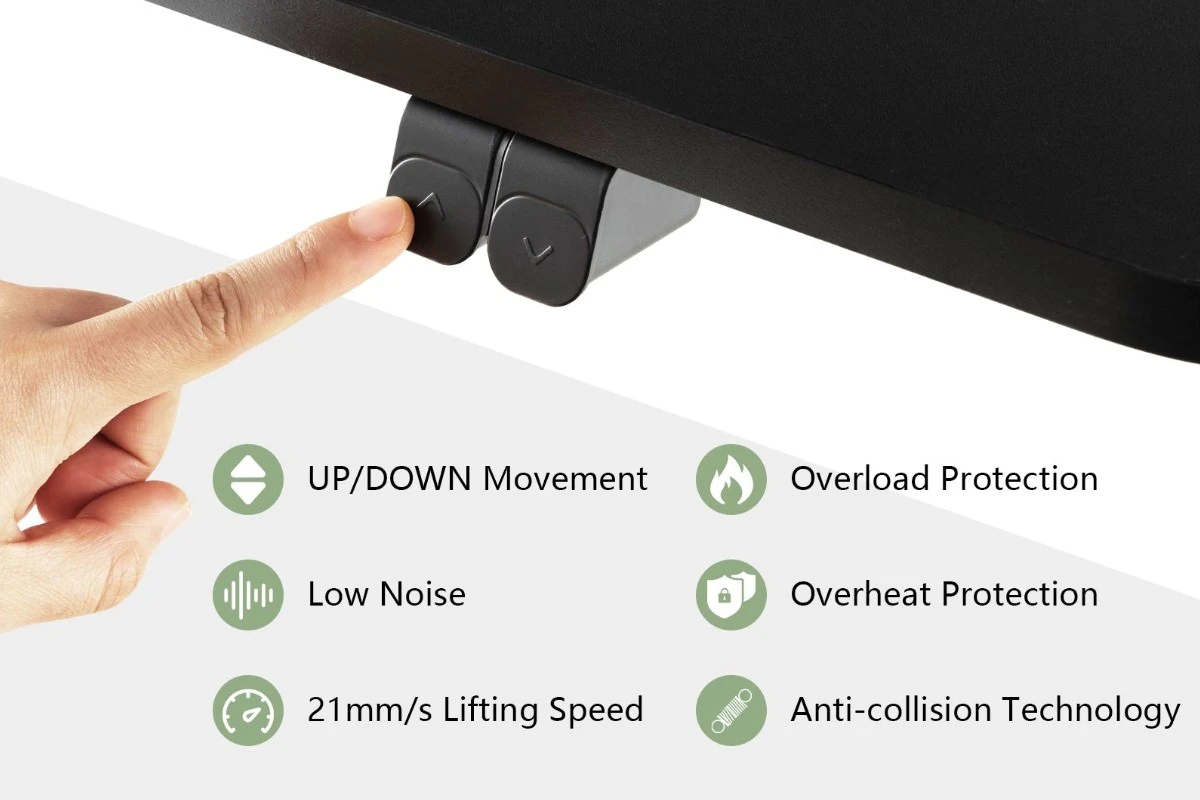 Nene Height Adjustable Desk 6 Nene Height Adjustable Desk - Image 6