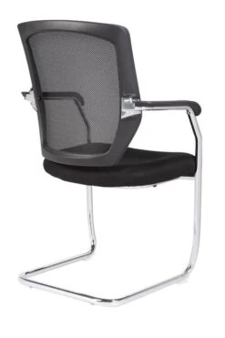 Texas Mesh Visitor Chair -Office Furniture Shop nexus visitor chair black 2