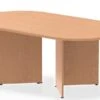 Norton Oak 1800mm Boardroom Table Panel Leg