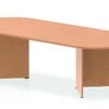 Norton Oak 2400 Boardroom Table Panel Leg