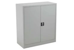 Mod Grey Steel 2 Door Cupboard 5 Mod Grey Steel 2 Door Cupboard -Office Furniture Shop nova contract desk 53