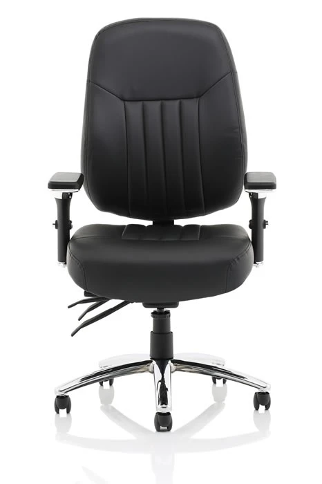 Barcelona Leather Office Chair 2 Barcelona Leather Office Chair - Image 2