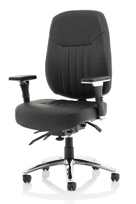 Barcelona Leather Office Chair 3 Barcelona Leather Office Chair - Image 3