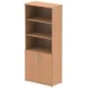 Norton Oak Open Shelf Cupboard