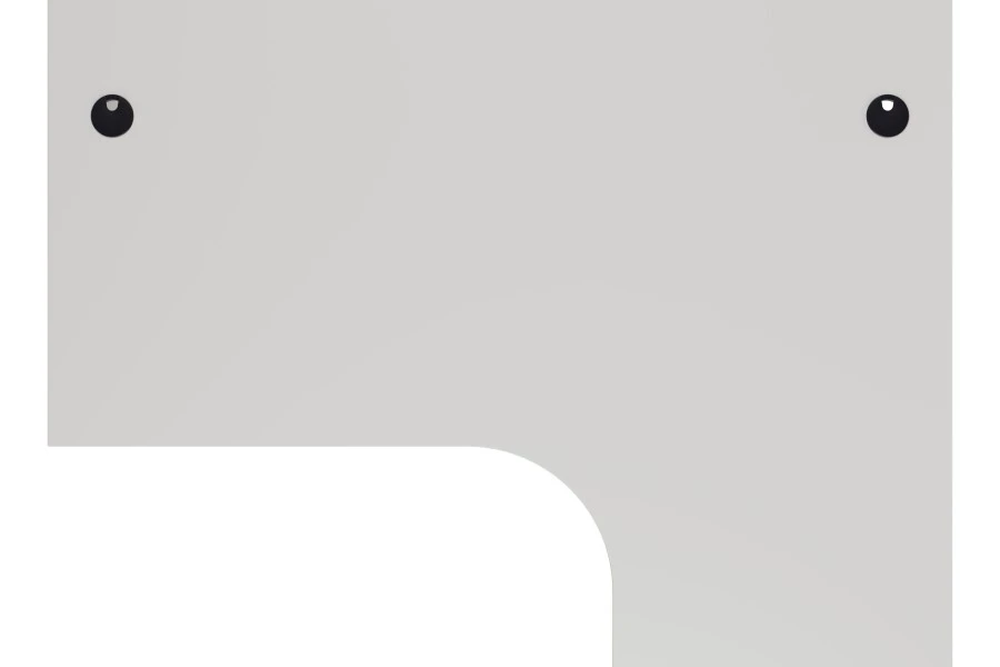 Kestral White Panel Desk And Pedestal 4 Kestral White Panel Desk And Pedestal - Image 4