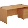 Kestral Panel Promo Desk And Pedestal
