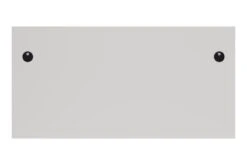 Kestral White Rectangular Panel Desk -Office Furniture Shop opr1680pwh top