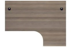 Kestral Grey Oak Corner Panel Desk And Pedestal -Office Furniture Shop ost1612cwsrclgo top 1
