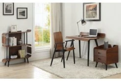 Vienna Desk -Office Furniture Shop pc607 vienna desk walnut roomshot 1