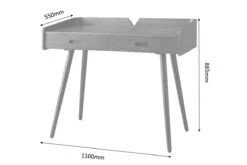 Vienna Drawer Desk 12 Vienna Drawer Desk -Office Furniture Shop pc609 vienna drawer oak desk 2