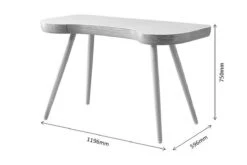 San Francisco Executive Desk -Office Furniture Shop pc714 san francisco exc desk line drawing