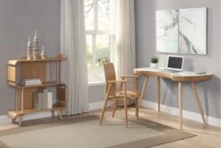 San Francisco Executive Desk -Office Furniture Shop pc714 san francisco exc desk oak 3