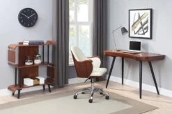 San Francisco Executive Desk -Office Furniture Shop pc714 san francisco exc desk walnut 3