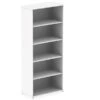 Polar White 2000 Office Bookcase