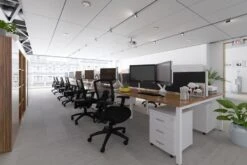 Portland 1 Person Single Bench Desk 7 Portland 1 Person Single Bench Desk -Office Furniture Shop portland 2 1