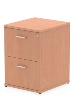 Price Point 2 Drawer Beech Filing Cabinet