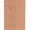 Price Point 4 Drawer Beech Filing Cabinet
