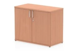 Price Point Beech Office Cupboard