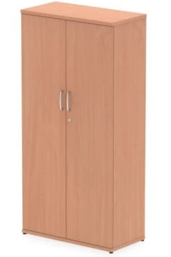 Price Point Beech Tall Office Cupboard -Office Furniture Shop price point beech tall office cupboard 1600mm