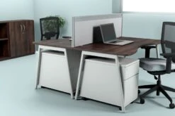 Ascend Mobile Two Drawer Pedestal -Office Furniture Shop roomscene 9 2