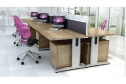 Domino Rectangular Cantilever Desk 6 Domino Rectangular Cantilever Desk -Office Furniture Shop roomshot 10 1