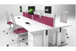 Domino Wave Cantilever Desk -Office Furniture Shop roomshot 14