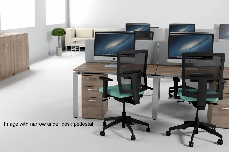 Aura Beam 8 Person Rectangular Bench Desk 4 Aura Beam 8 Person Rectangular Bench Desk - Image 4