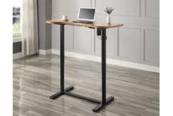 San Francisco Adjustable Desk -Office Furniture Shop san francisco height adjustable desk oak black 2