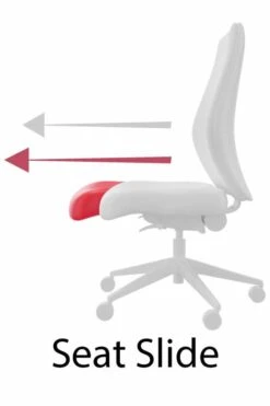 Pluto Ergonomic Mesh Office Chair 27 Pluto Ergonomic Mesh Office Chair -Office Furniture Shop seat slide