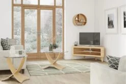 Siena Lamp Table -Office Furniture Shop siena coffee table oak 3