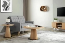 Siena Oak Lamp Table 11 Siena Oak Lamp Table -Office Furniture Shop siena coffee table oak black 3