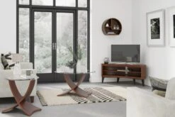 Siena Lamp Table -Office Furniture Shop siena coffee table walnut 2