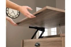 Riser Height Adjustable Desk -Office Furniture Shop sit stand desk salt oak 5