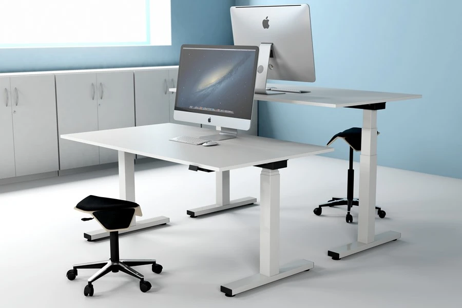 Sit Stand Rectangular Desk 3 Sit Stand Rectangular Desk - Image 3