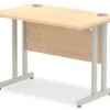Solar Maple Small Cantilever Desk